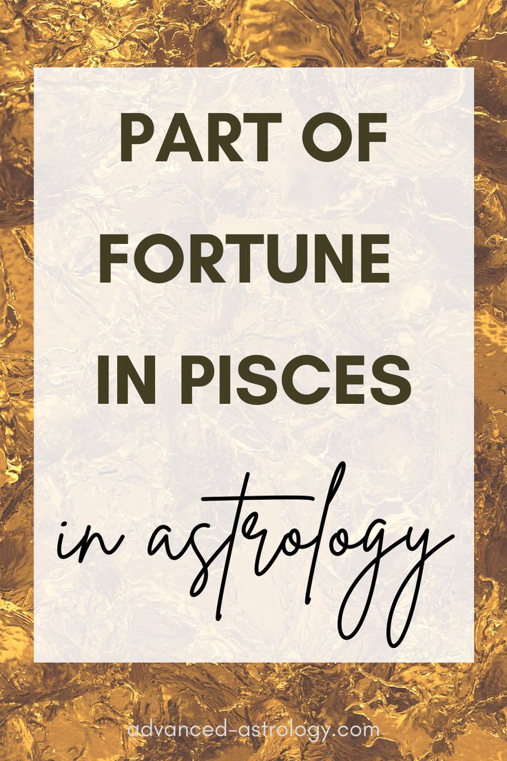 Discover the Power of Fortune in Pisces for Luck and Prosperity