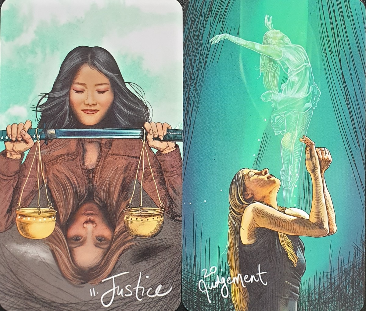 Understanding the Power of Justice and Judgement Tarot Cards Together