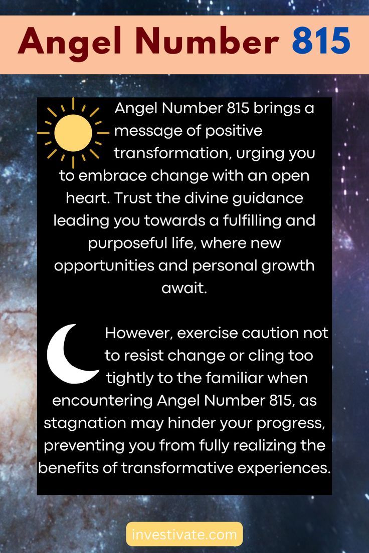 815 angel number