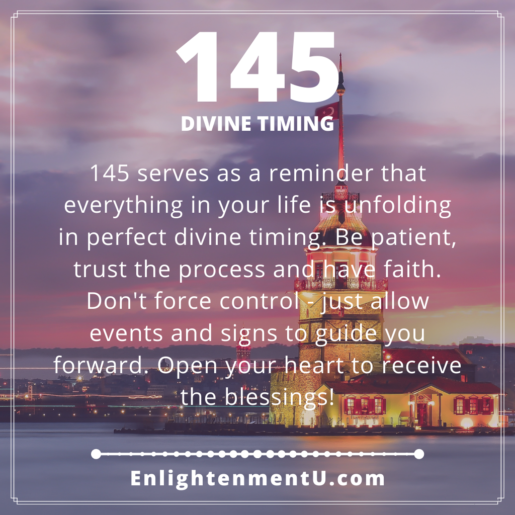 What Does 145 Angel Number Reveal About Your Life Purpose and Love?