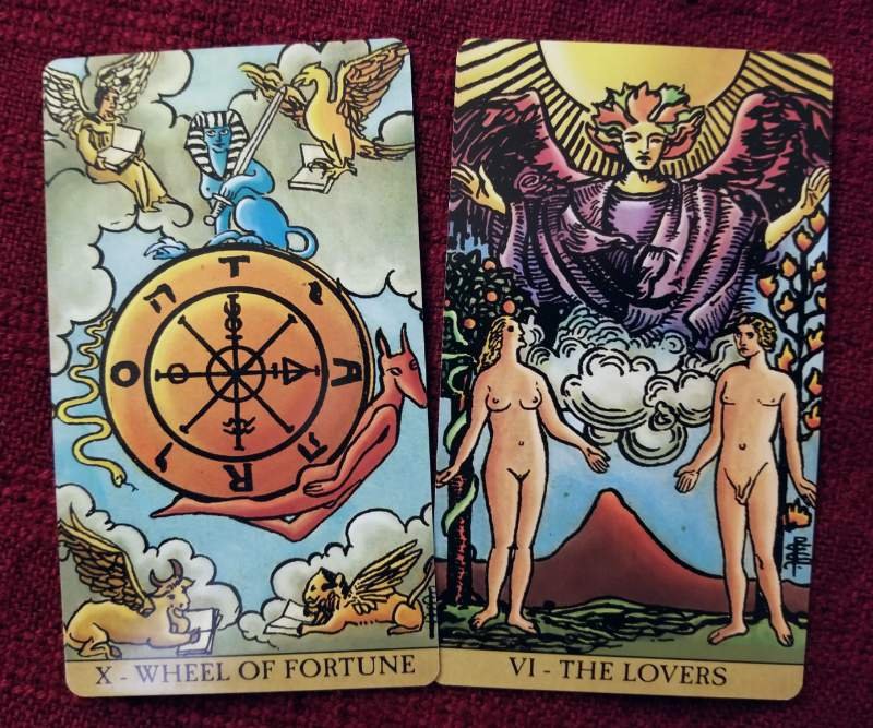 How The Lovers and Wheel of Fortune Shape Your Relationship Destiny