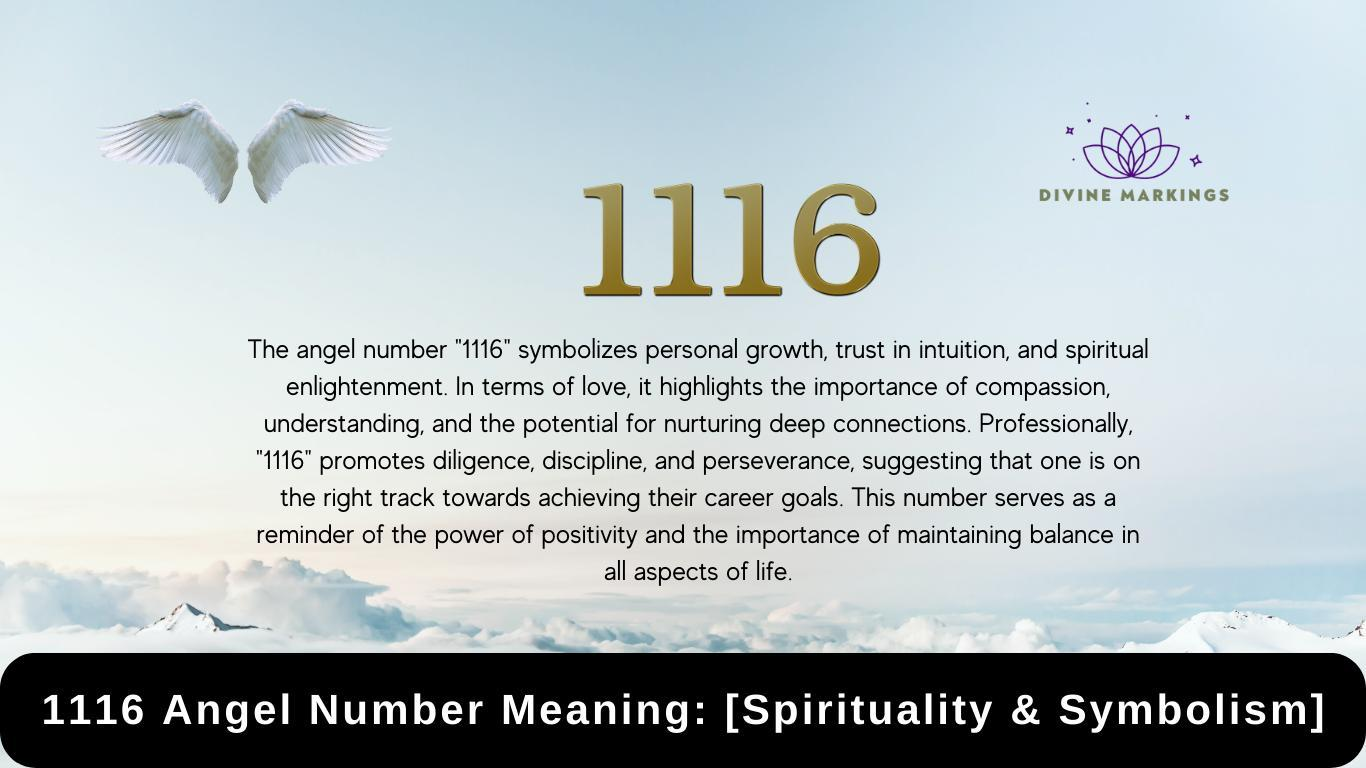 1116 Angel Number Meaning for Twin Flames: Spiritual Connection and Harmony