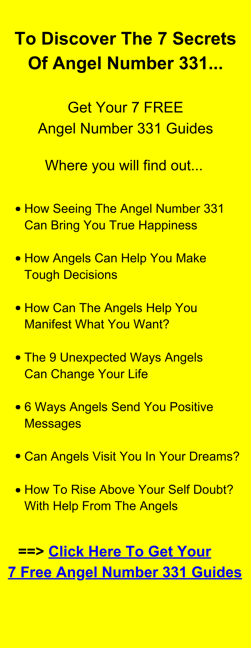 Angel Number 331： Uncover the Secret Influence of This Divine Message