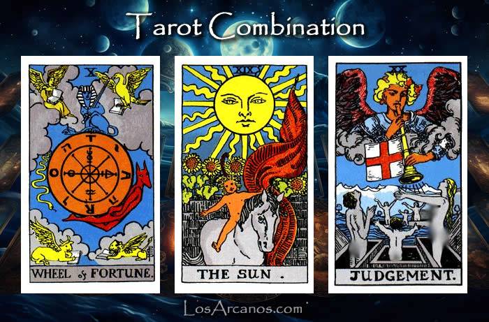 Judgement and Wheel of Fortune Combination: Insights into Destiny, Change, and Rebirth