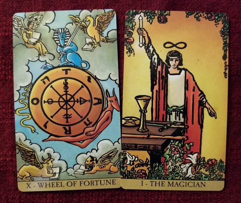 The Magician and Wheel of Fortune: Harnessing Personal Power and Destiny