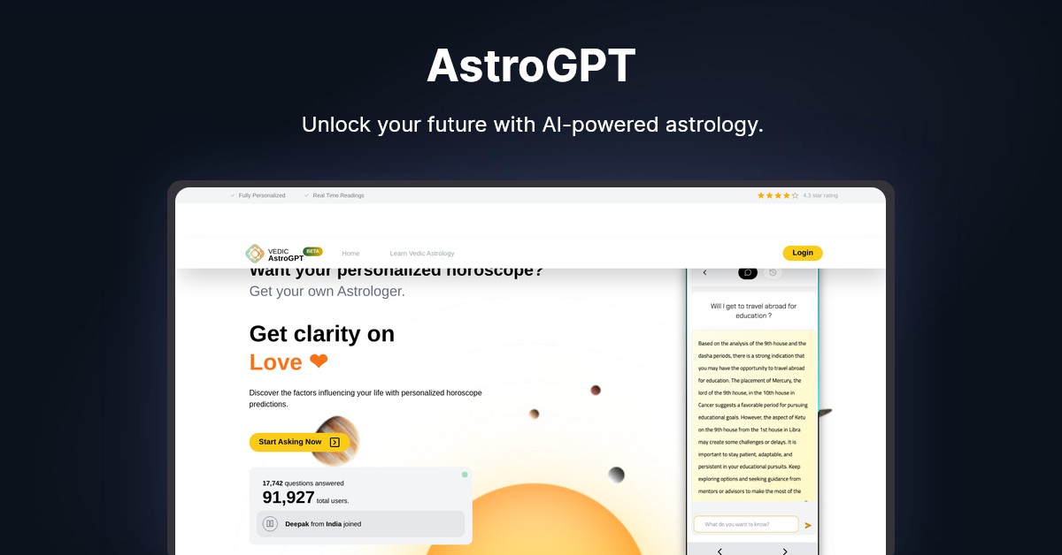 Unlock Your Future with a Free AI Astrology Chatbot for Horoscope & Insights