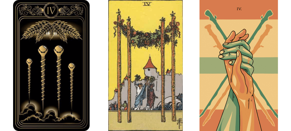 Unlock the Joy of the Four of Wands Tarot: Prosperity, Happiness, and Success