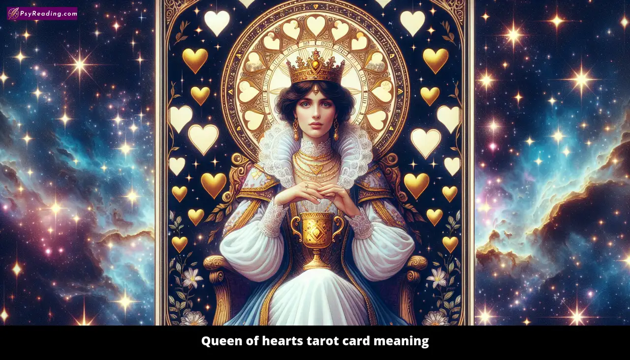 Unlocking the Queen of Hearts Tarot Card Meaning: Emotional Intelligence and Compassion