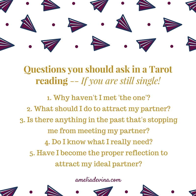 questions to ask tarot reader