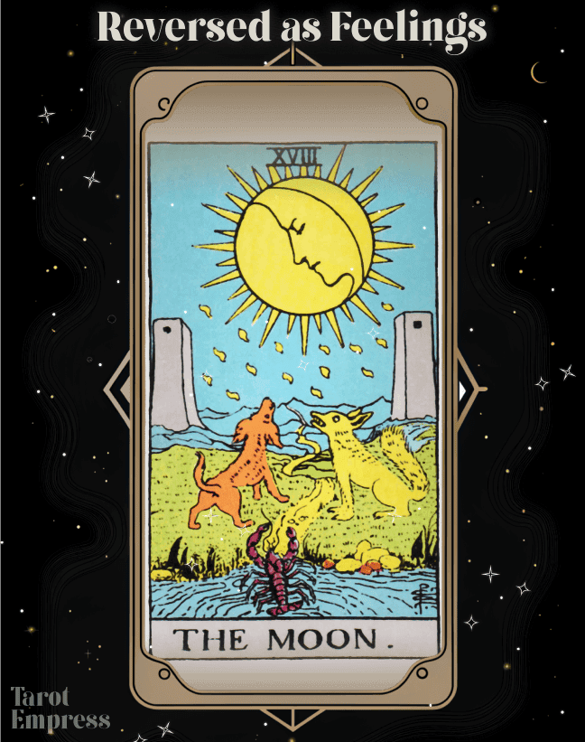 How The Moon Tarot Reveals Hidden Dynamics and Emotions in Love