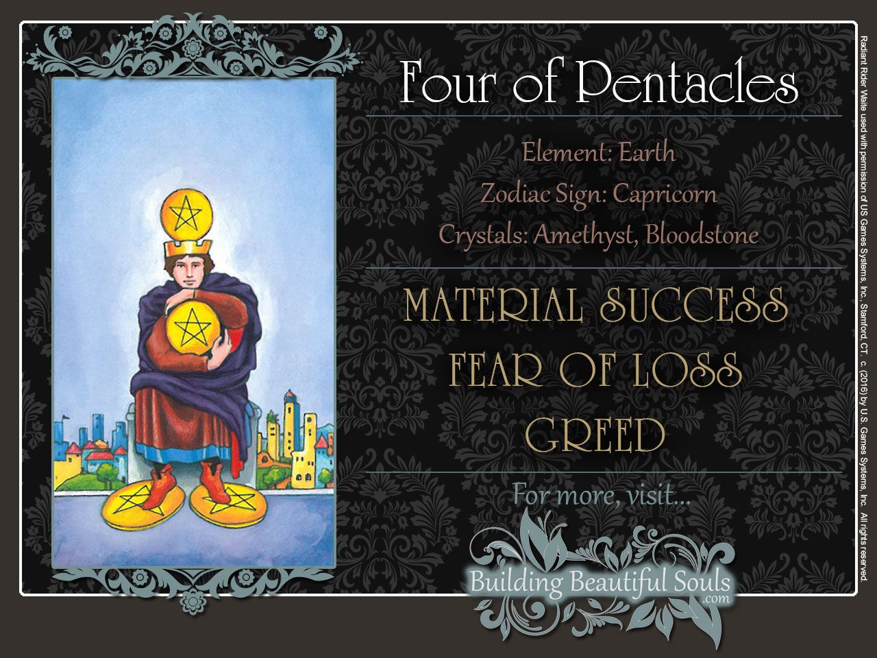 Four of Pentacles Tarot: Meaning, Interpretations, and Insights for Love and Career