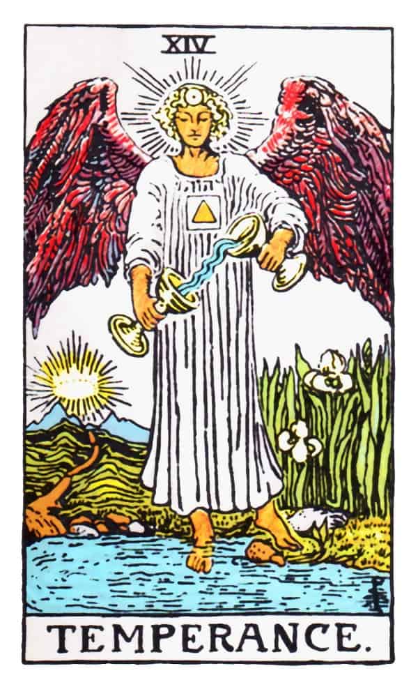 Unlock Lifes Secrets: Temperance Tarot Advice for You