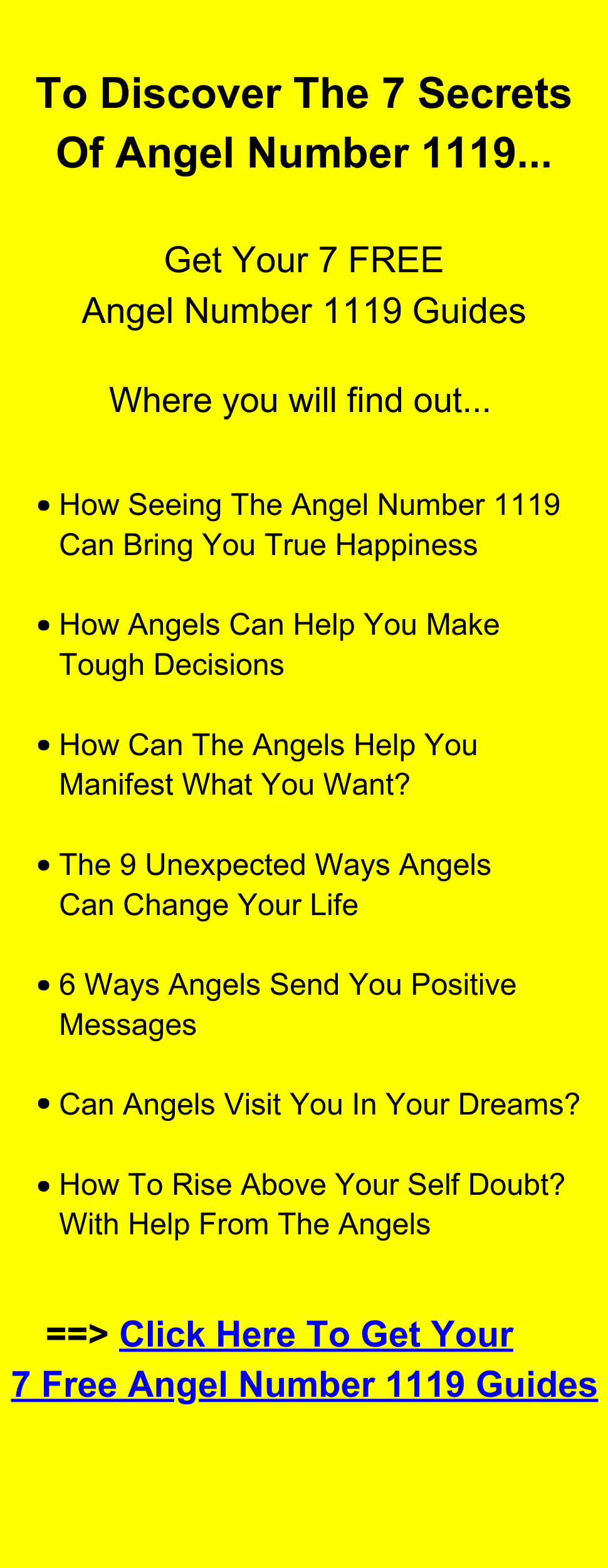 What Does 1119 Angel Number Mean? Discover Its Secret Message for You!