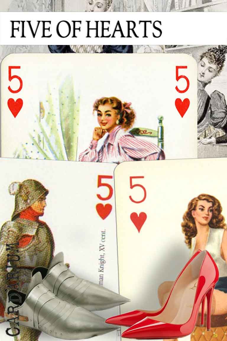 What Does the 5 of Hearts Tarot Meaning Tell You About Love?