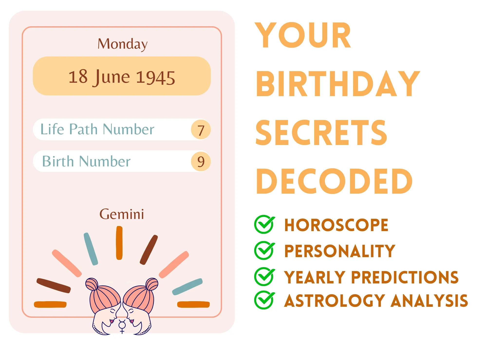 Decoding Your Horoscope: June 18th Birthday Astrology Insights